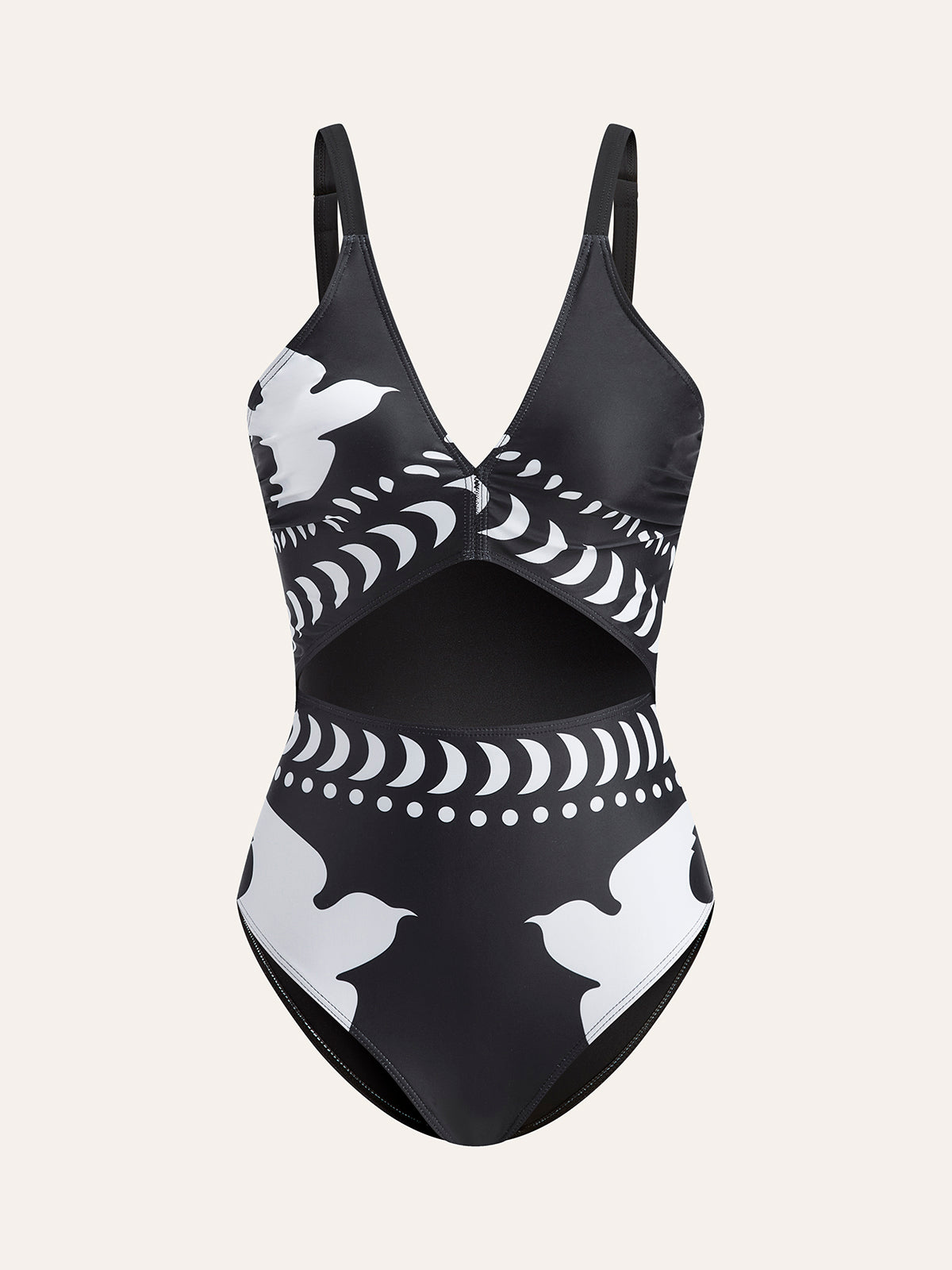 Luna™| Vogel print badpak