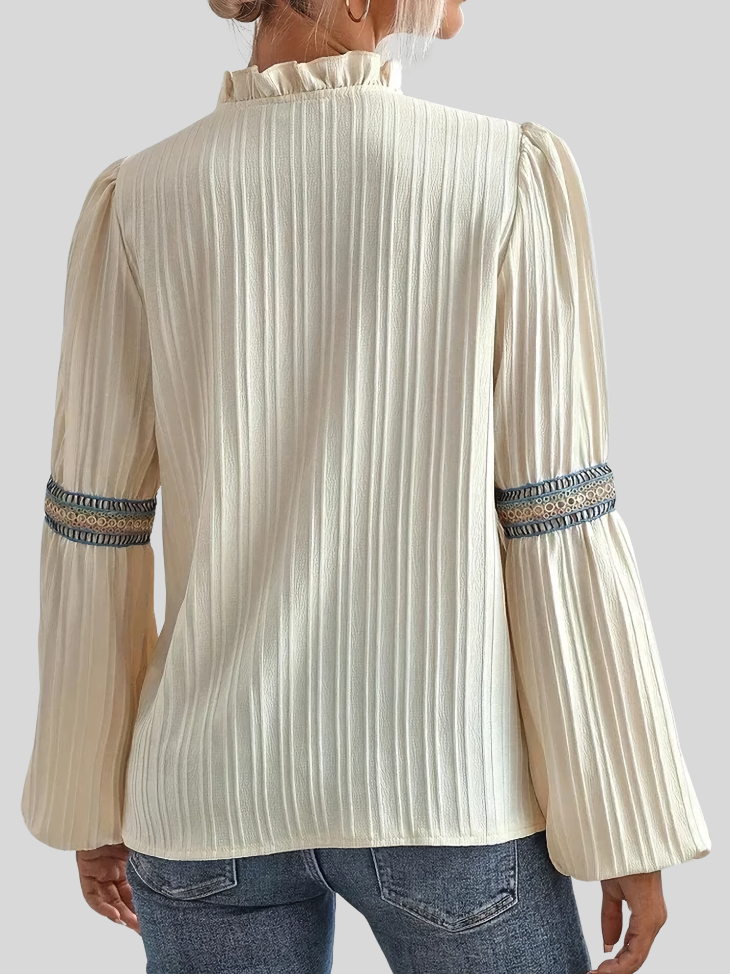 Jana™ | Flair blouse met wijde mouwen