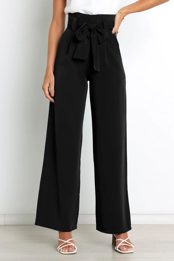Hanne ™ | Stijlvolle en comfortabele broek met wijde pijpen