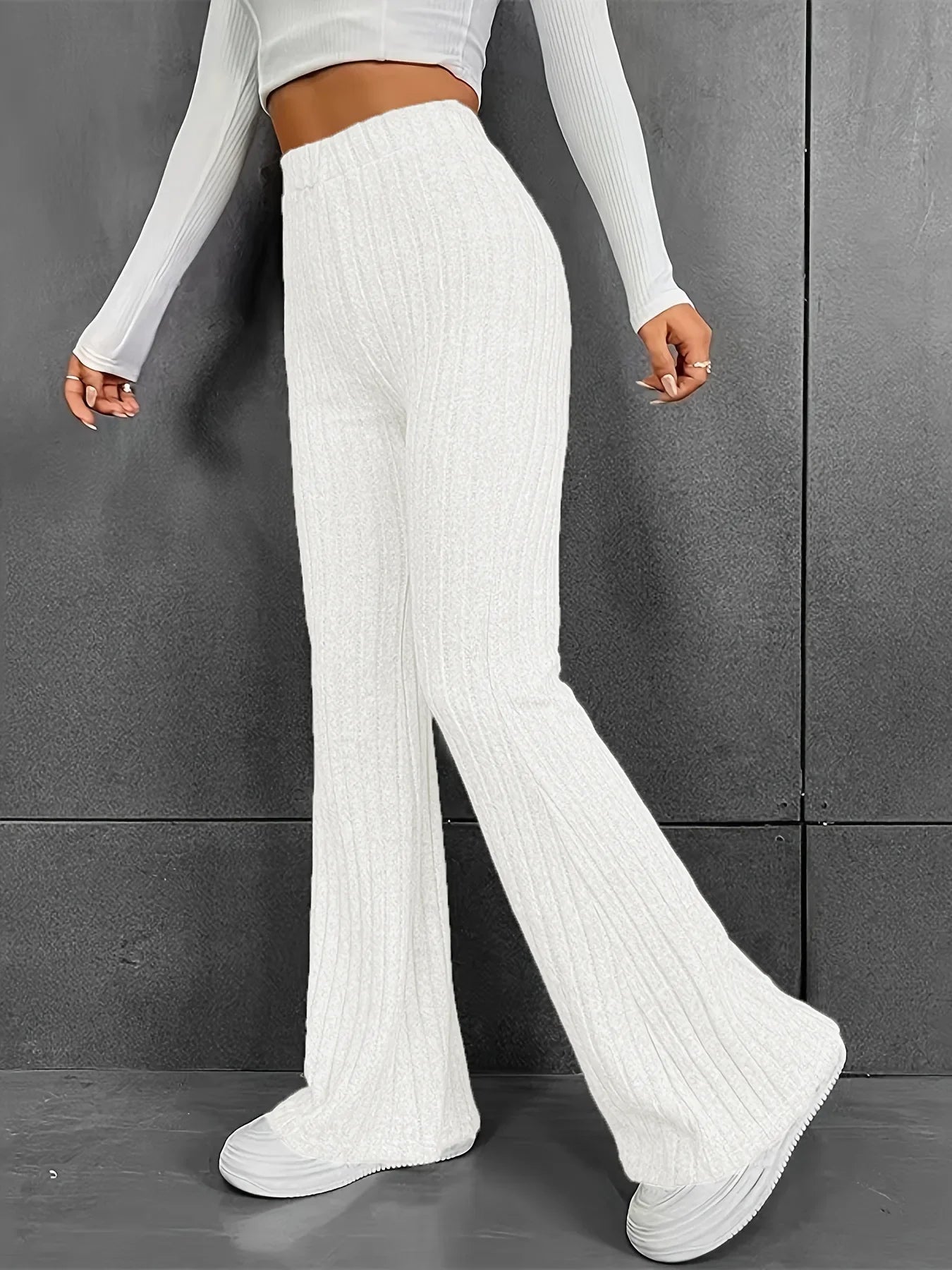 Olivia™ | Stretchbroek met hoge taille