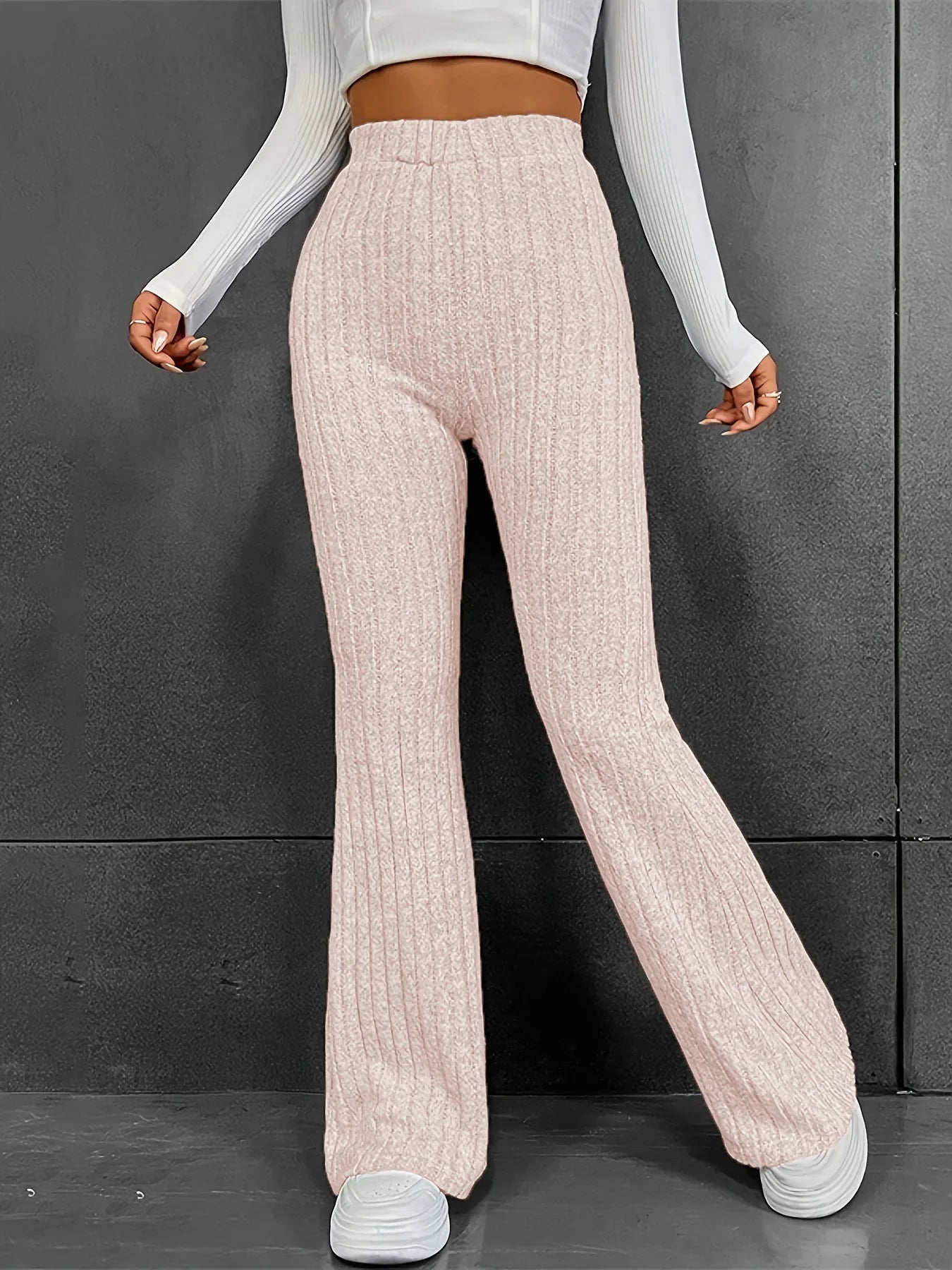 Olivia™ | Stretchbroek met hoge taille