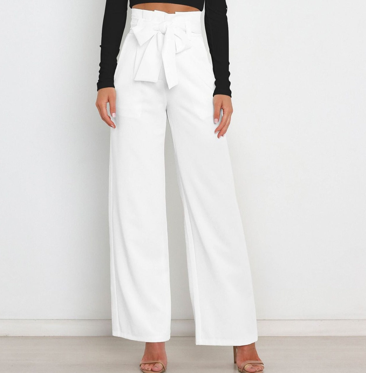 Hanne ™ | Stijlvolle en comfortabele broek met wijde pijpen