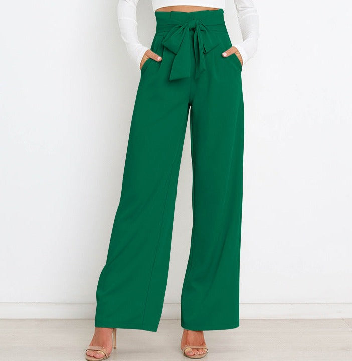 Hanne ™ | Stijlvolle en comfortabele broek met wijde pijpen