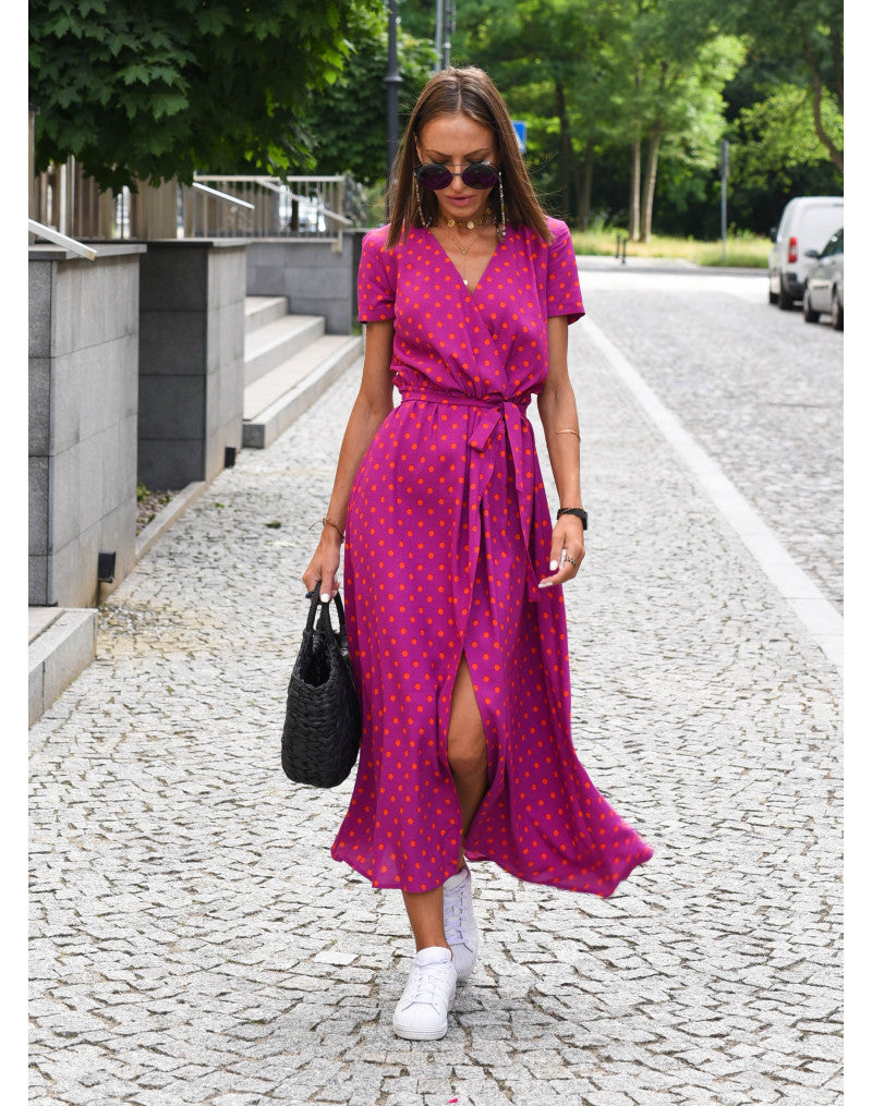 Amandine™ | Stijlvolle jurk met V-hals