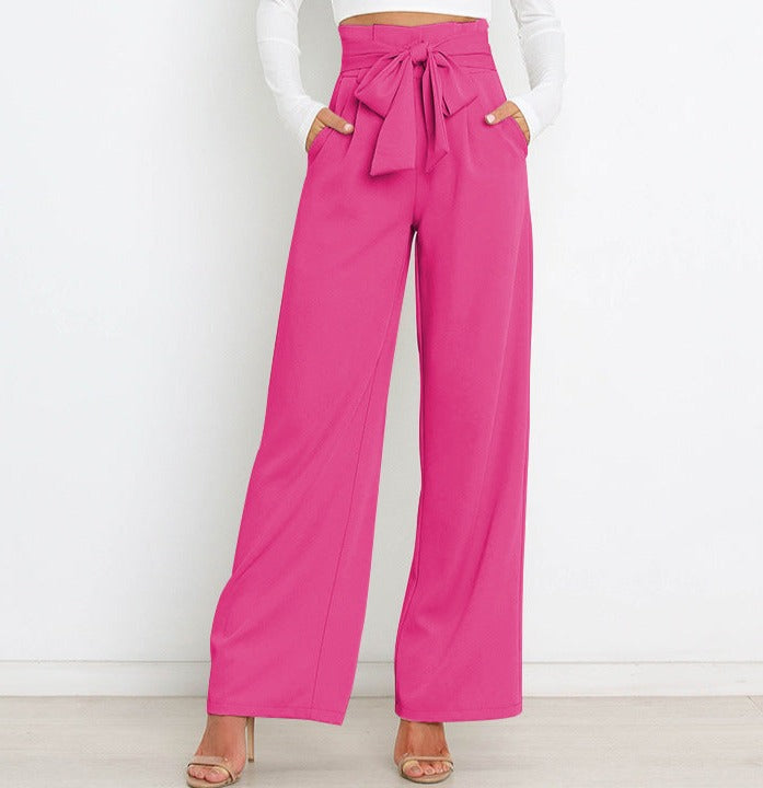 Hanne ™ | Stijlvolle en comfortabele broek met wijde pijpen