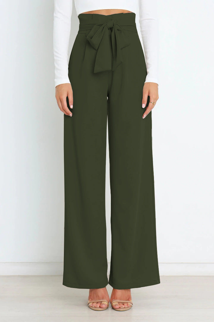 Hanne ™ | Stijlvolle en comfortabele broek met wijde pijpen