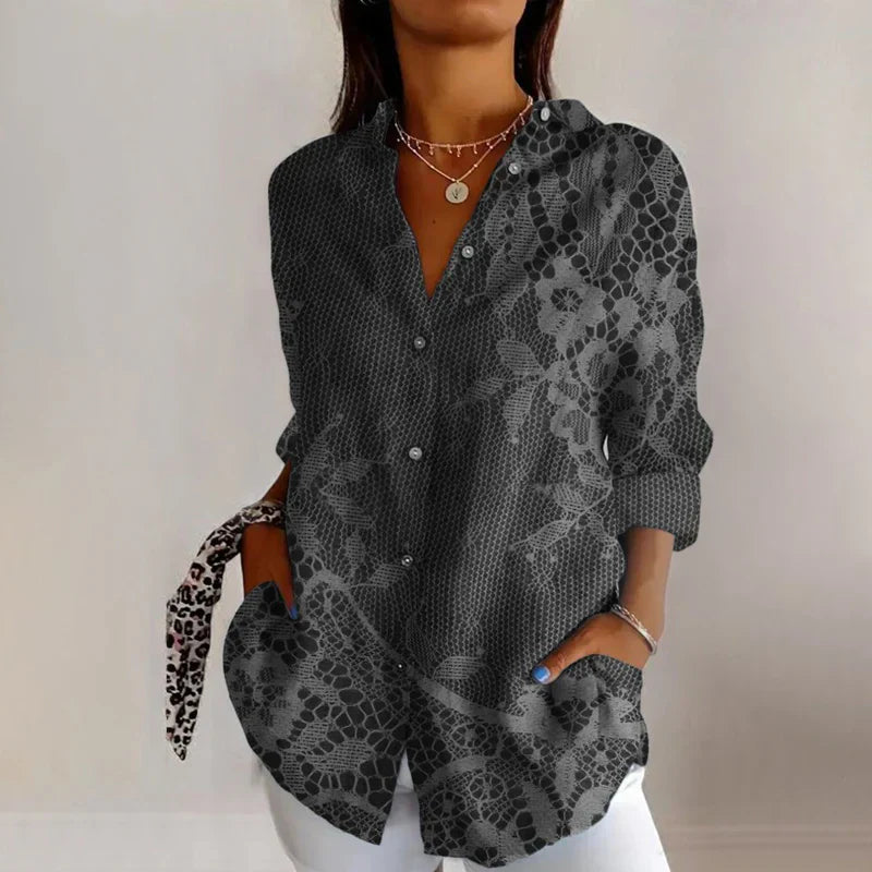 Ingrid™ | Vintage look blouse