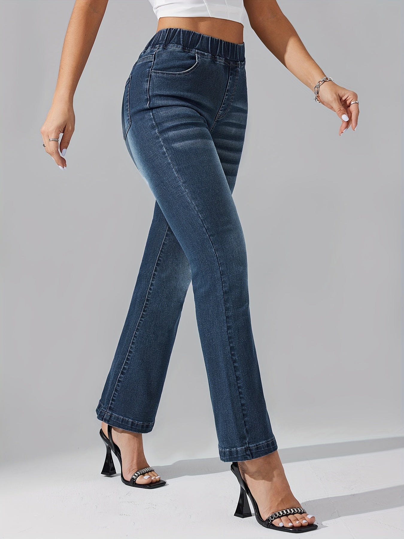 Monika™ | Comfortabele flare jeans