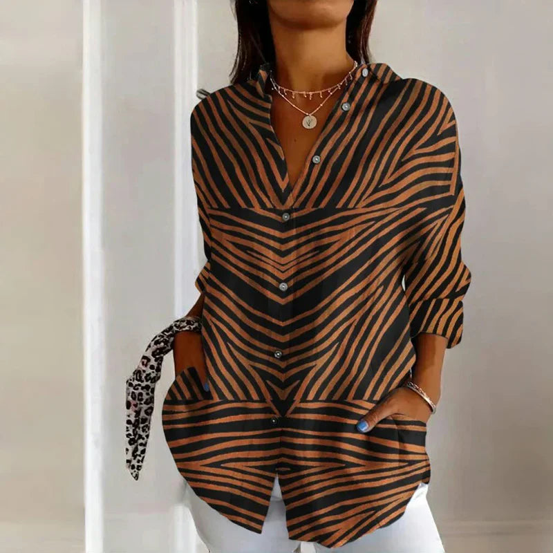 Ingrid™ | Vintage look blouse