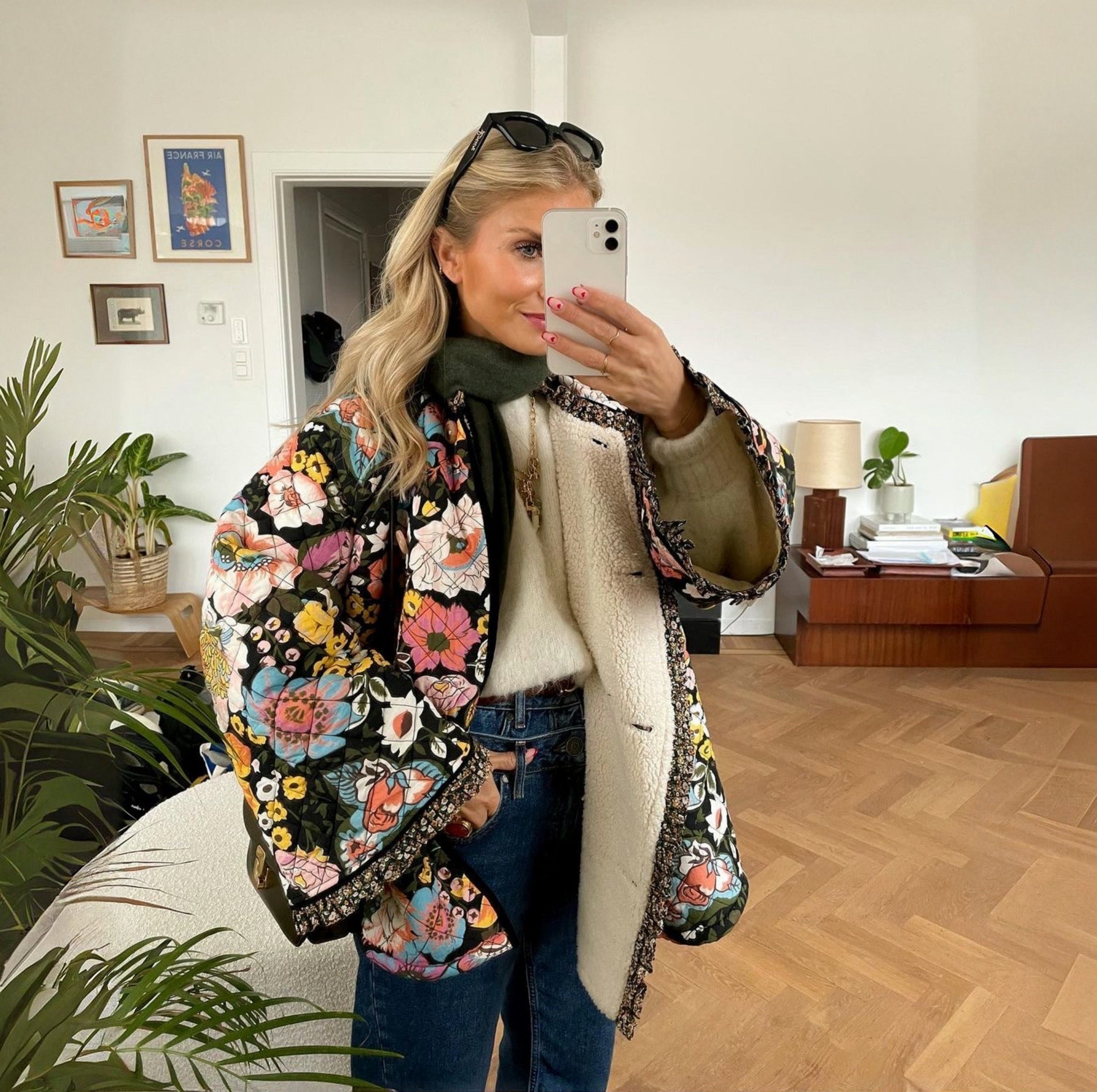 Valérie™ | Gebloemde jas