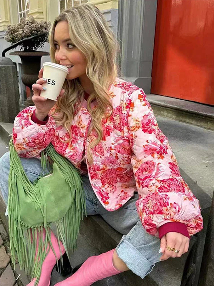 Emilia™ | Bloemen jas