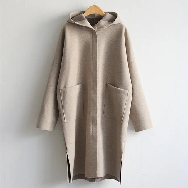 Élodie™ | Elegante jas met Capuchon