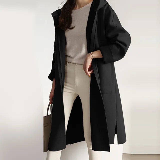 Élodie™ | Elegante jas met Capuchon