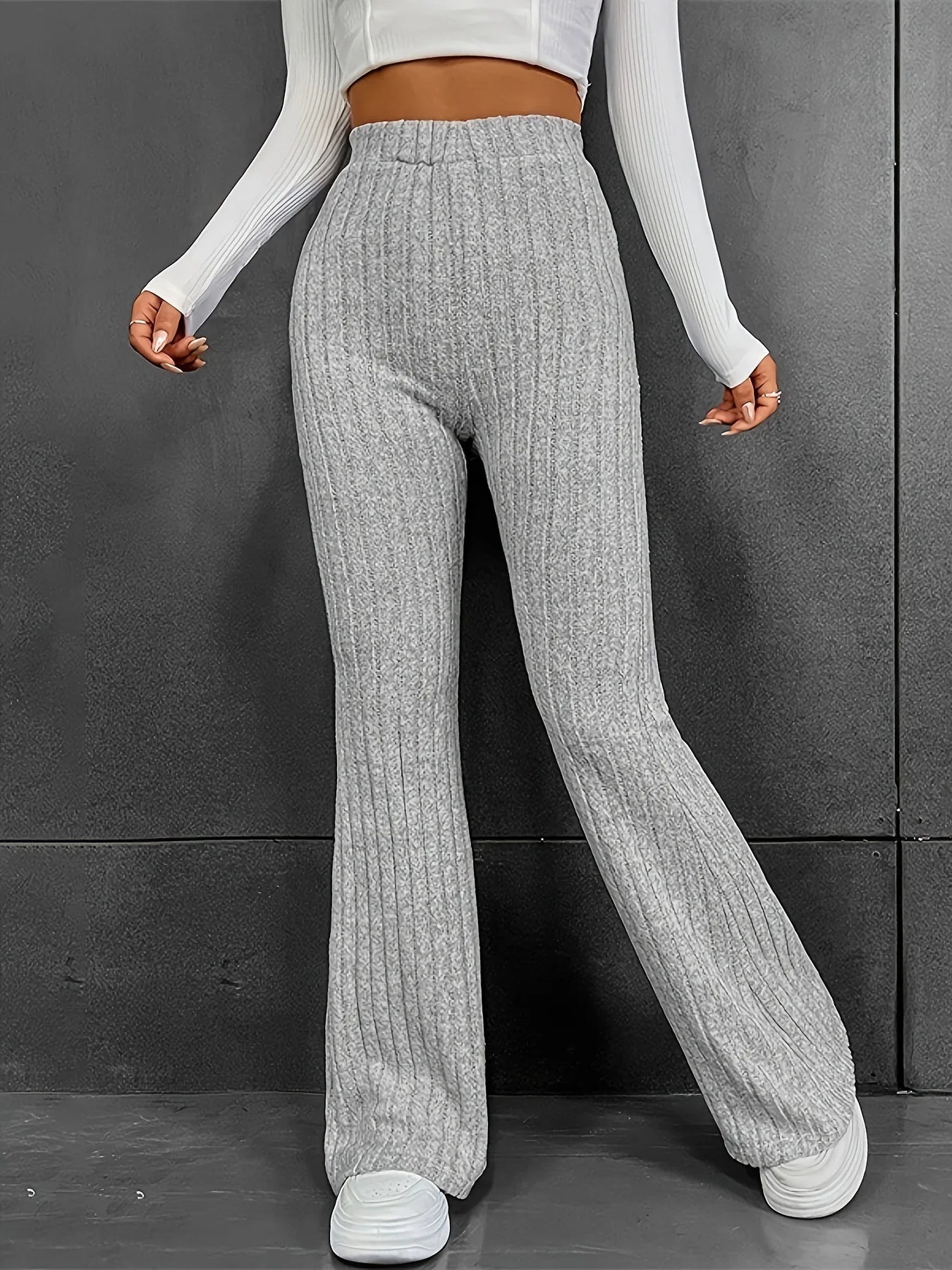 Olivia™ | Stretchbroek met hoge taille