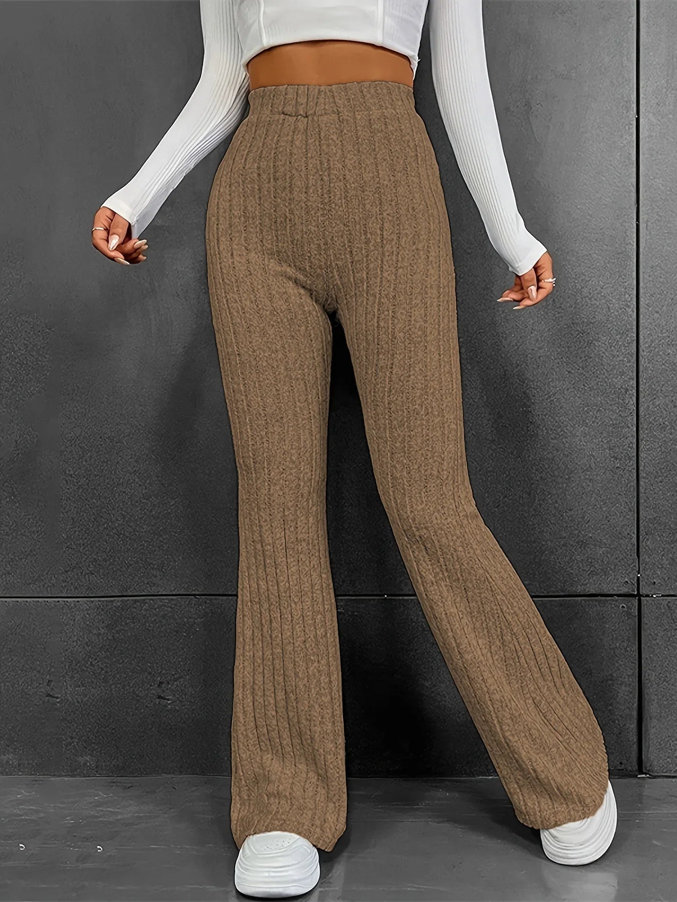 Olivia™ | Stretchbroek met hoge taille