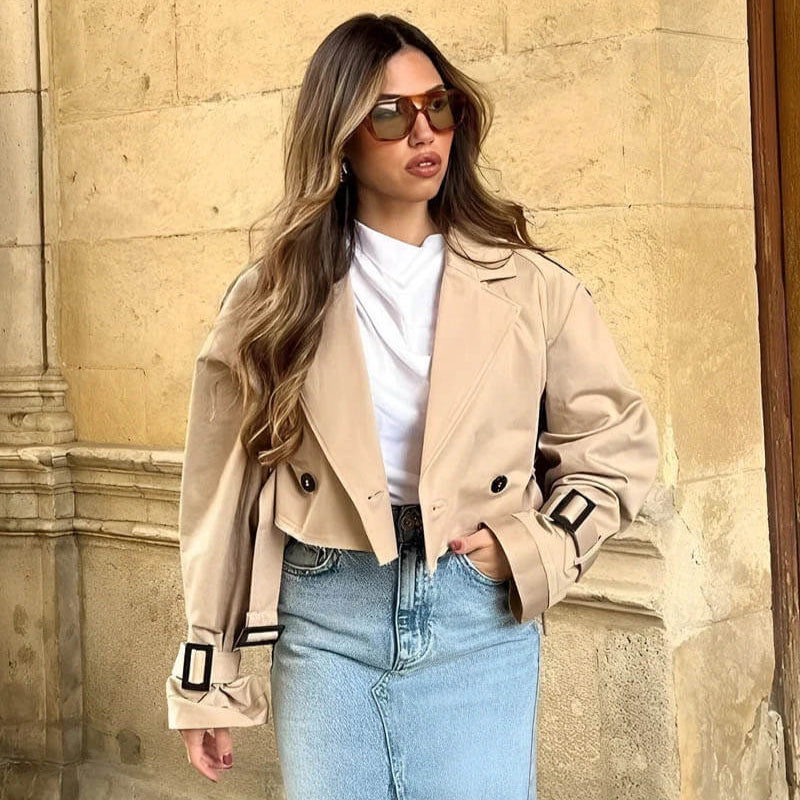 Eline™ | Mini Trenchcoat
