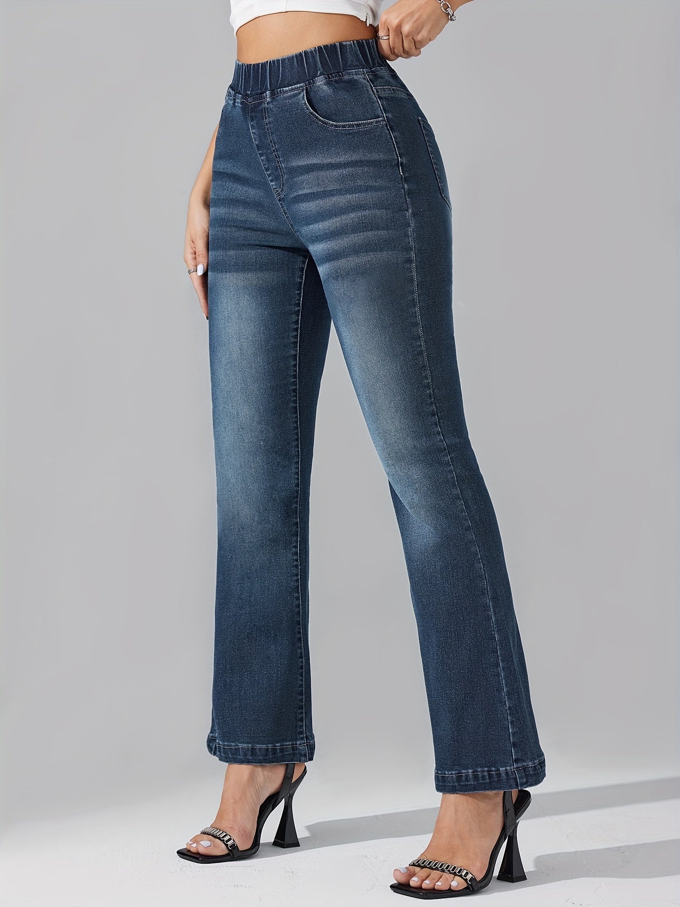 Monika™ | Comfortabele flare jeans