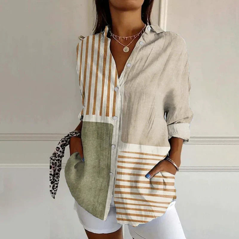 Ingrid™ | Vintage look blouse
