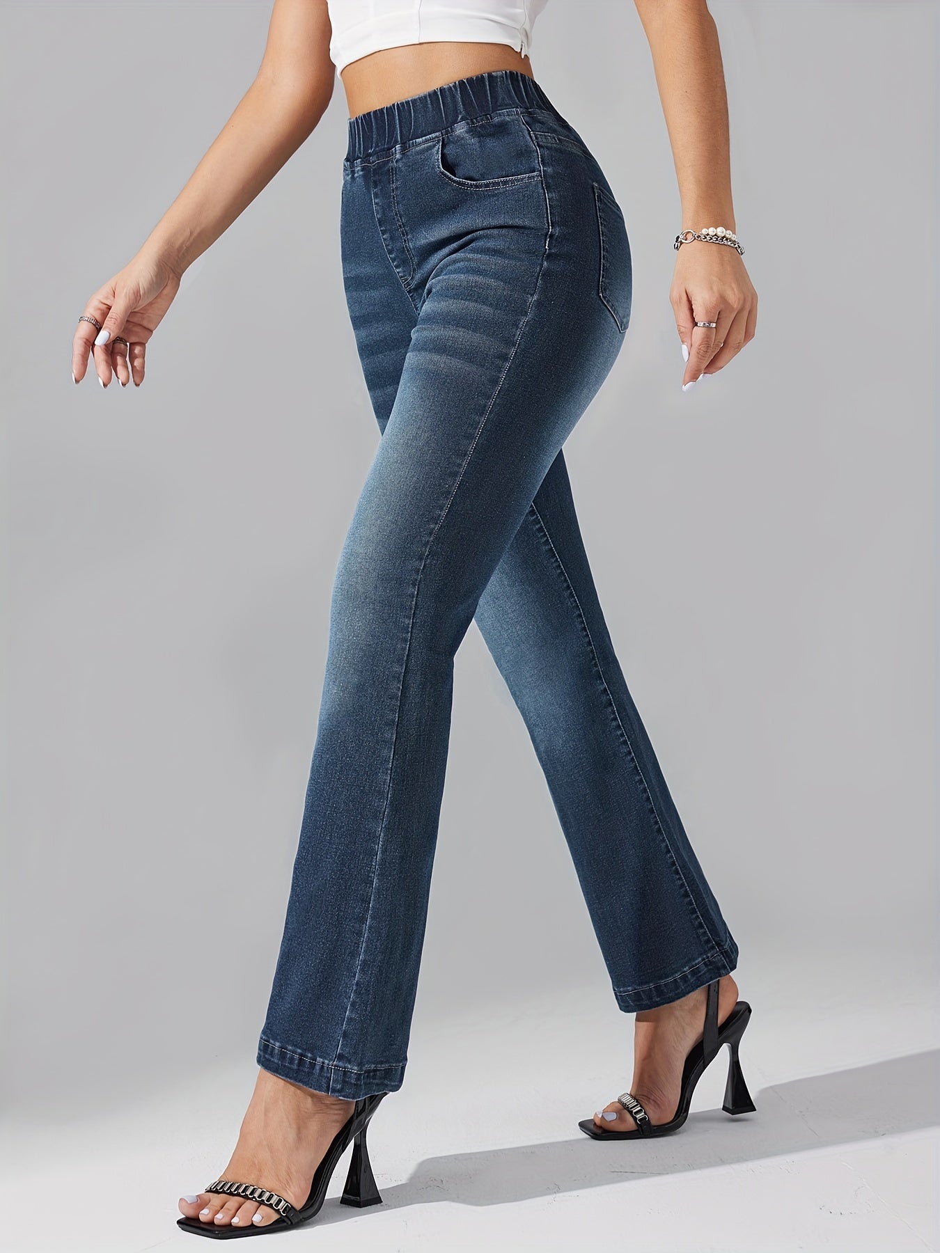 Monika™ | Comfortabele flare jeans