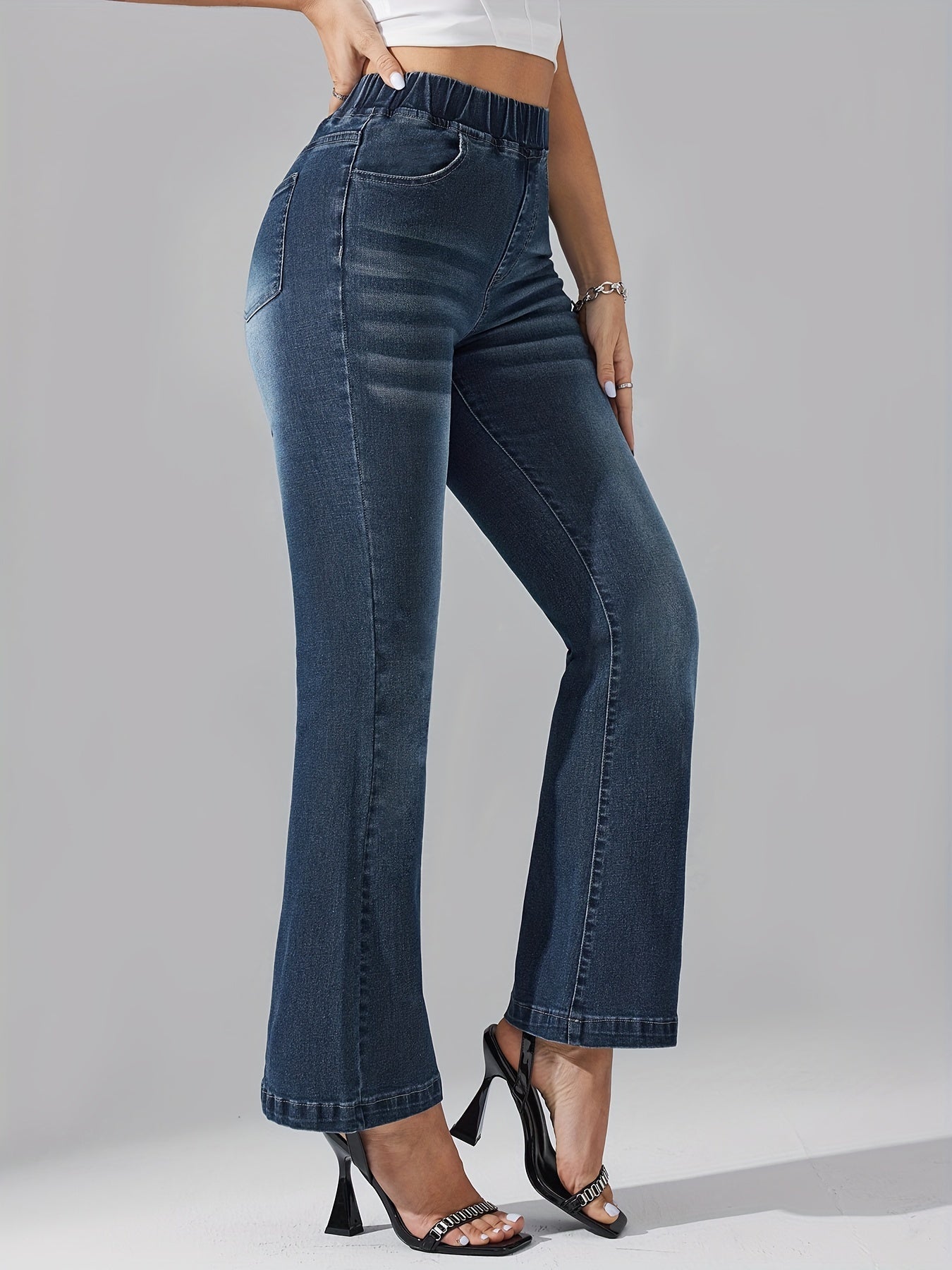 Monika™ | Comfortabele flare jeans