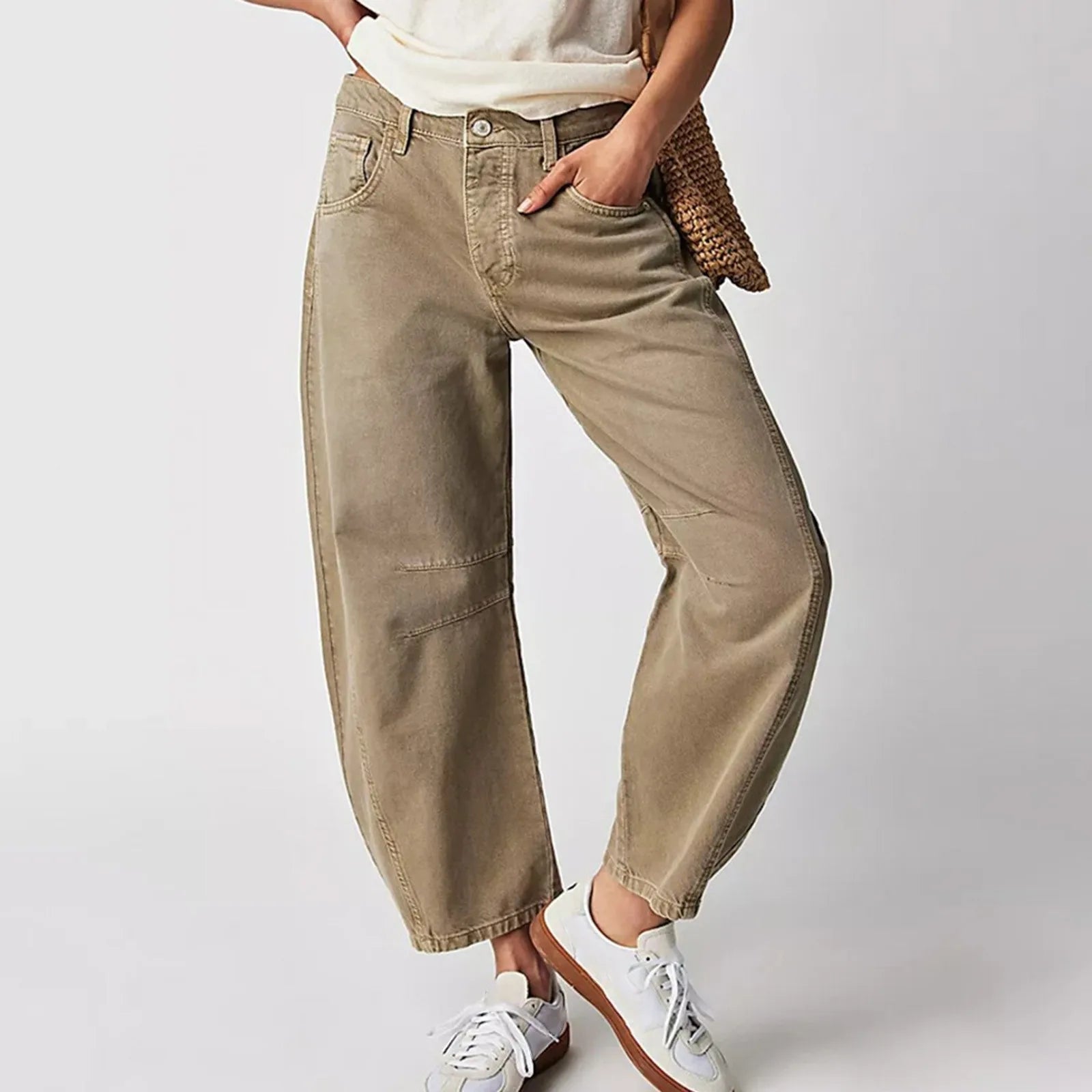 Isabelle™ | Luxe wijde jeans